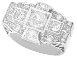 Art Deco Diamond Ring UK