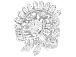 Art Deco Style Diamond Dress Ring