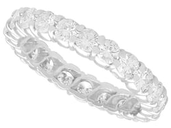French Diamond Eternity Ring
