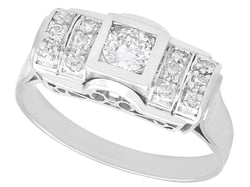Art Deco Diamond Dress Ring