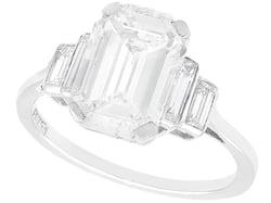 Rare Antique Diamond Engagement Ring 
