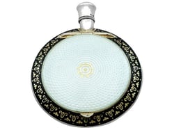 Antique Enamel Compact