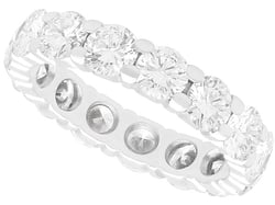 1950s Eternity Band with Diamonds