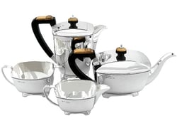 Vintage English Silver Tea Set