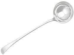 Georgian Silver Soup Ladle