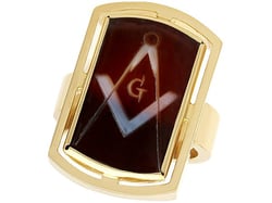 Vintage Masonic Ring