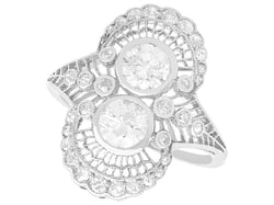 Edwardian Diamond Cluster Ring