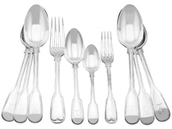 Victorian Sterling Silver Flatware