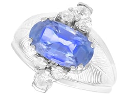 Ceylon Sapphire Dress Rng UK