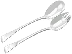 Victorian Salad Servers