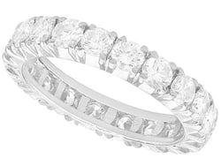 1.8 Carat Diamond Eternity Band