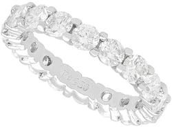 size o diamond eternity ring for sale