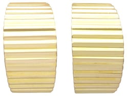 18k Yellow Gold Hoop Earrings