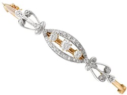 Victorian Diamond Bangle for Sale