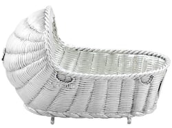 Sterling Silver Cradle Basket 