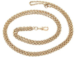 Antique 9k Gold Chain