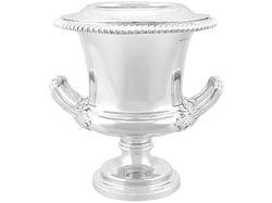Victorian Wine Cooler in Sterling Silver 