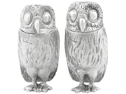 George Gilliam Owl Peppers in Silver