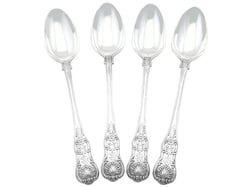 Silver Gravy Spoons in Queens Pattern