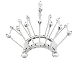 Sterling Silver Articulated Toast Rack