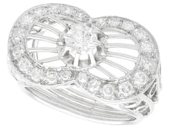 Geometric Diamond Ring