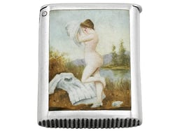 Antique Victorian Vesta Case