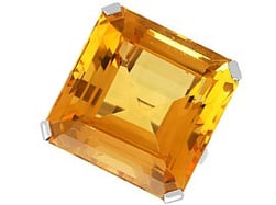 Vintage Gold Citrine Ring