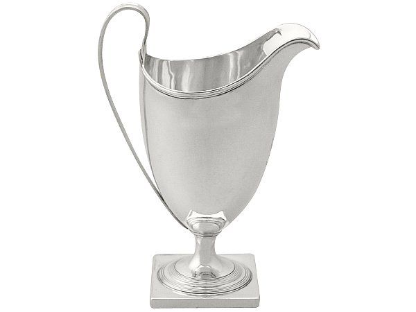 Antique Cream Jug in Sterling Silver