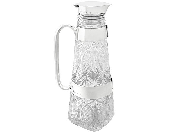 Antique Glass Lemonade Jug