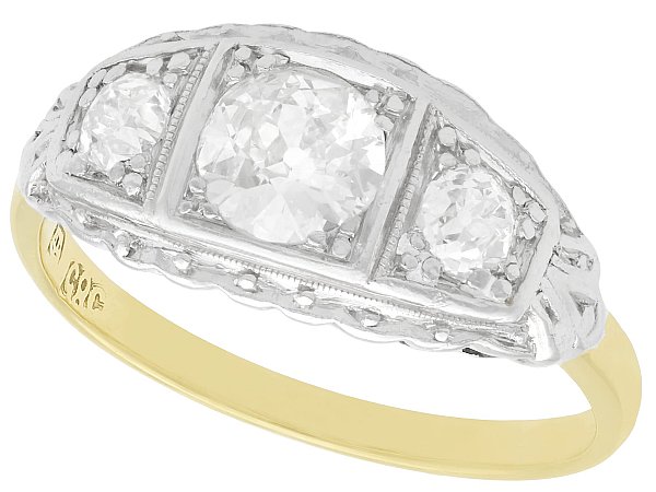 antique diamond cocktail ring