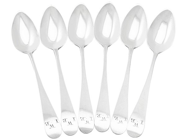 Rare antique silver spoons