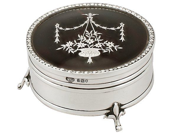 Tortoiseshell Trinket Box