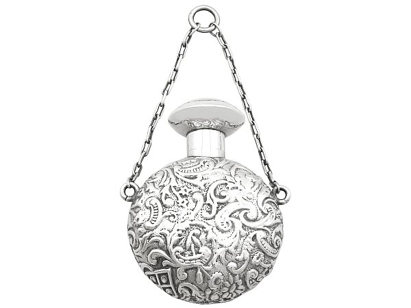 Silver Scent Flask