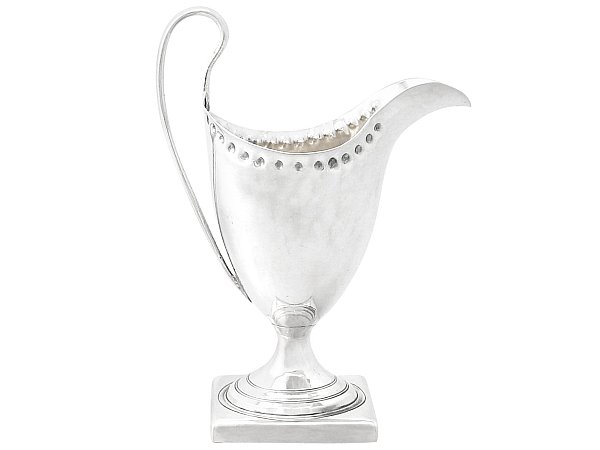Georgian Silver Cream Jug
