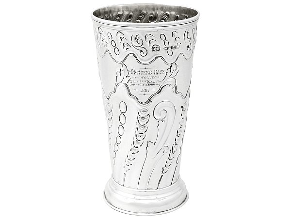 Sterling Silver Vase