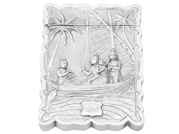 Indian Silver Card Case