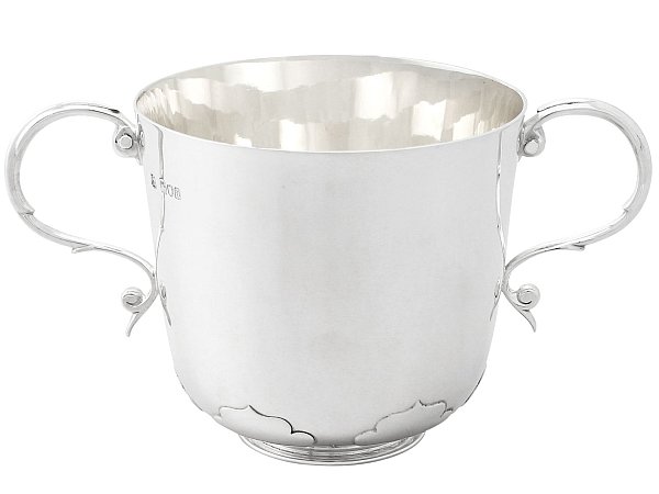 Victorian Silver Porringer