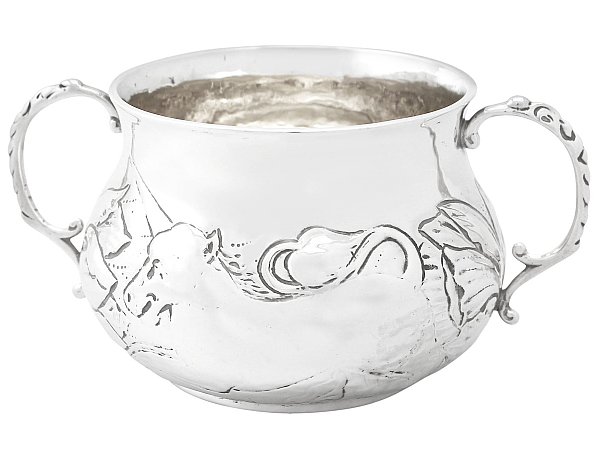 Britannia Standard Silver Porringer