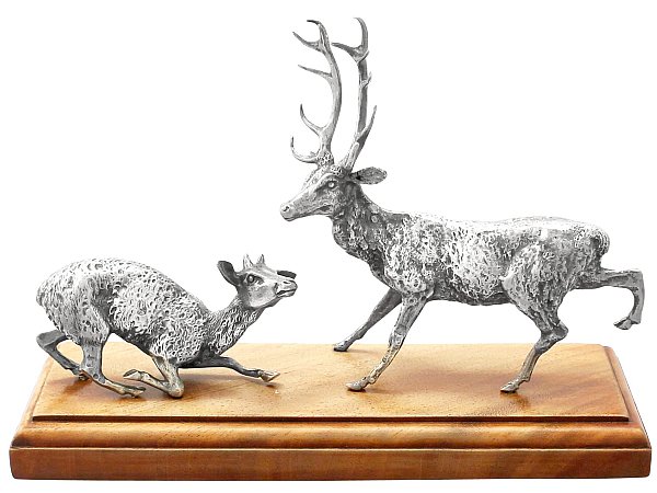 Sterling Silver Deer Model