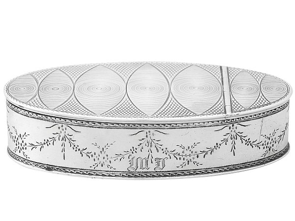 Silver Table Snuff Box