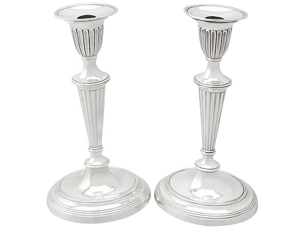 antique Spanish candlesticks
