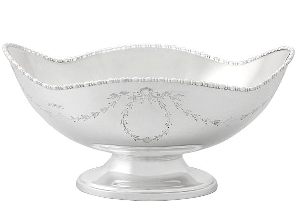 antique fruit dish