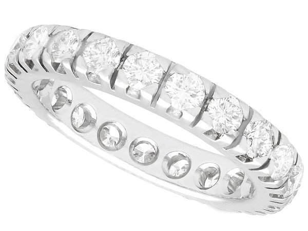White Gold & Diamond Eternity Ring