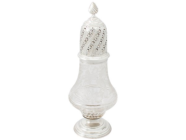 Edwardian Silver Sugar Caster for Sale