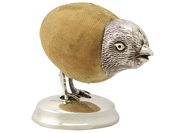 Antique Silver Pin Cushion