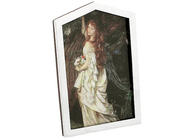 Art Deco Photo Frame in Sterling Silver