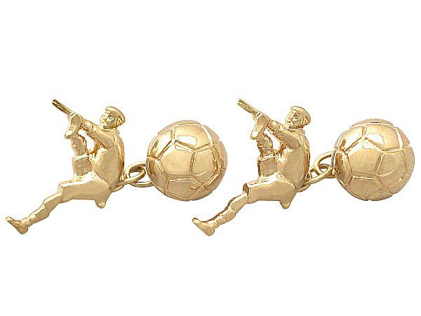 Football cufflinks