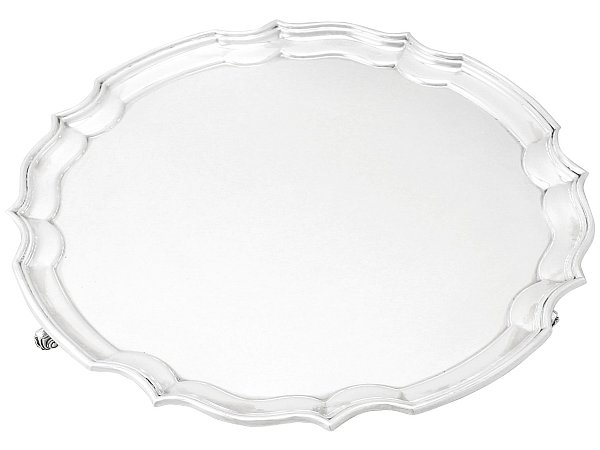 Vintage Silver Salver