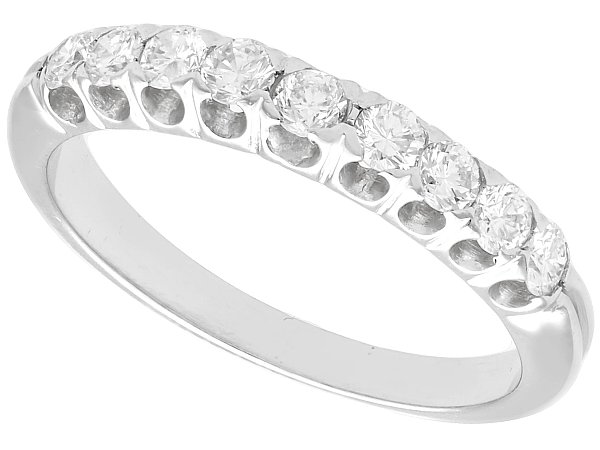 Vintage Half Eternity Ring