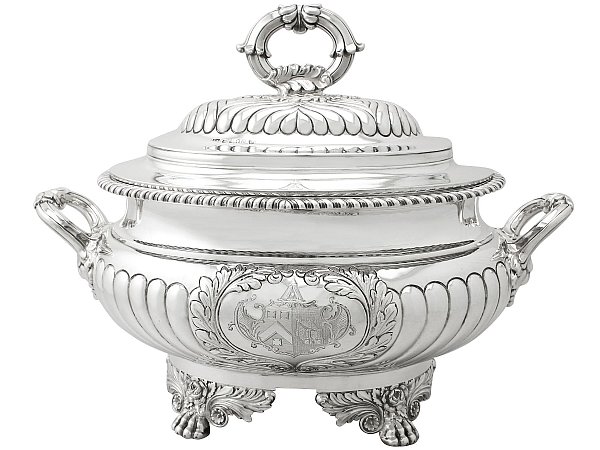 Silver Soup Tureen